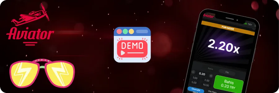 Aviator demo modu açıklaması